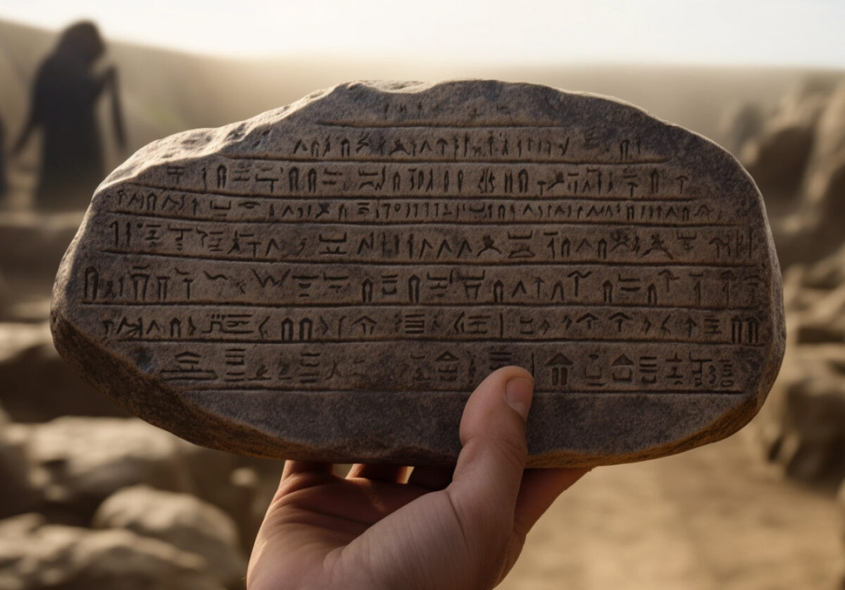 a sumerian clay tablet