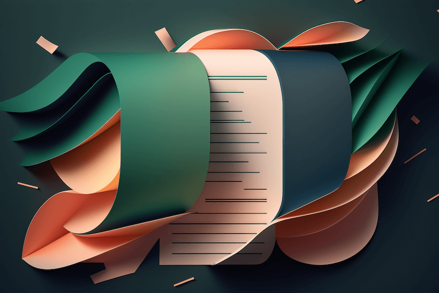 illustration of a contract with a confidentiality clause