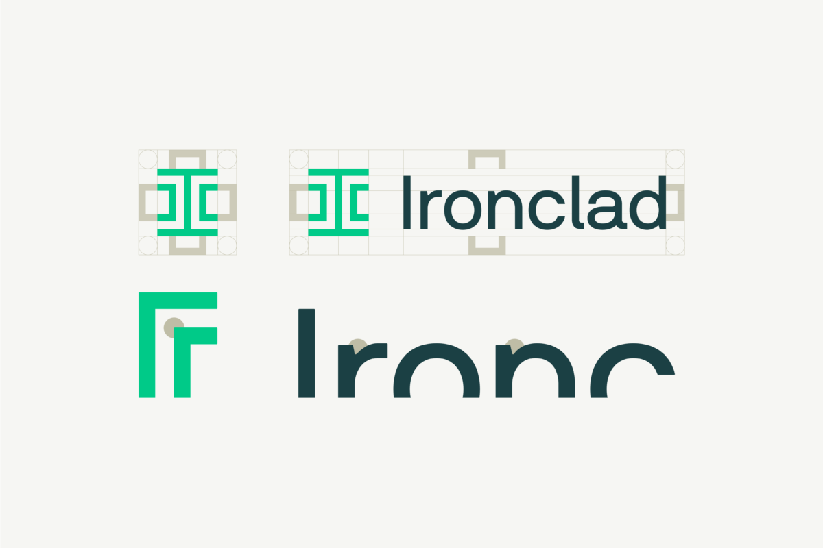 Ironclad logo details