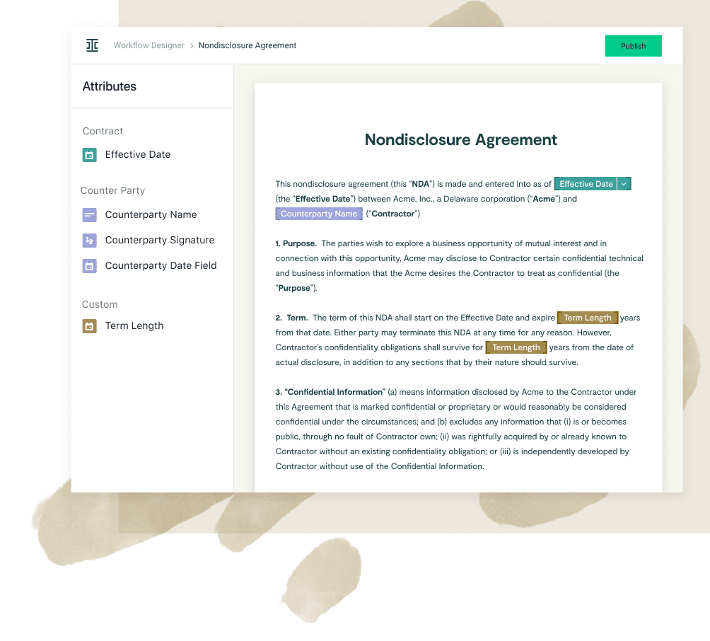 Contract Workflow Designer l Ironclad