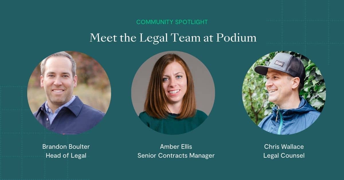 Meet the Podium Team
