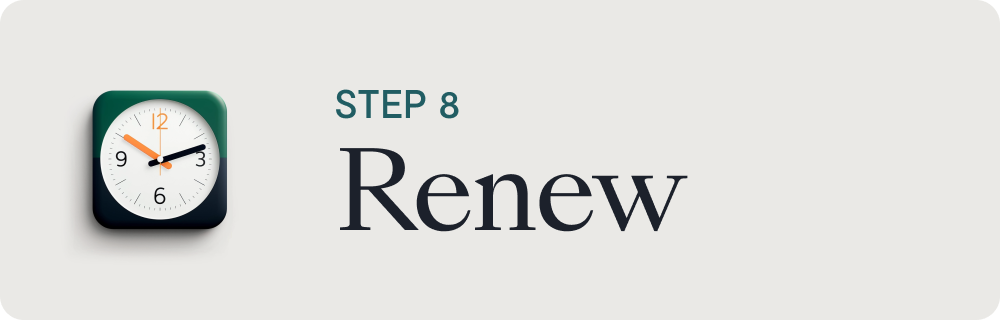 an image of the word "renew"