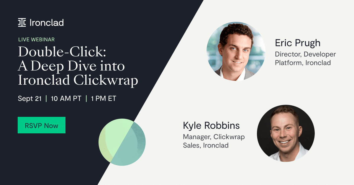 Double-Click: A Deep Dive Into Ironclad Clickwrap | Ironclad