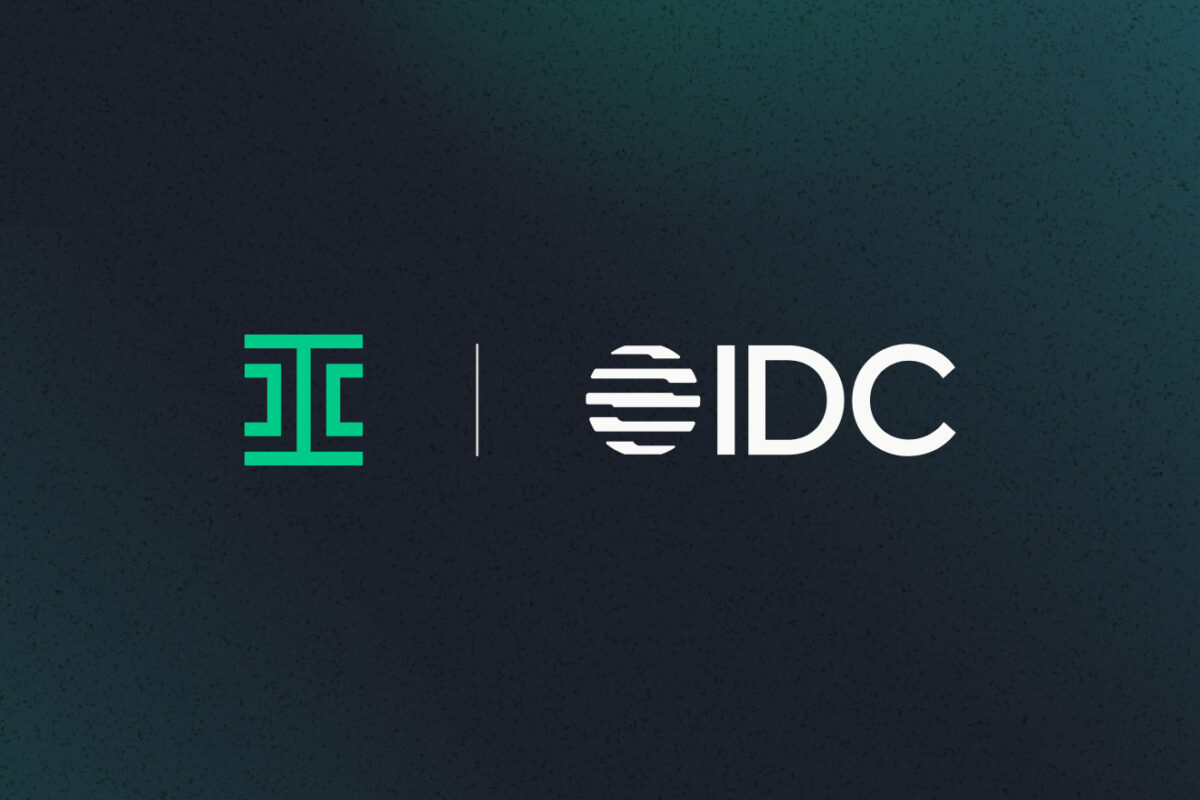 Ironclad and IDC Logo on black background