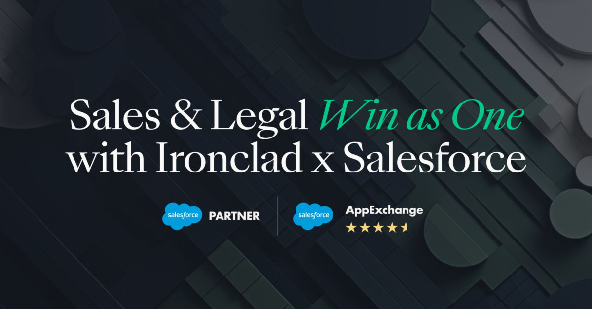 Ironclad X Salesforce Integration | Ironclad