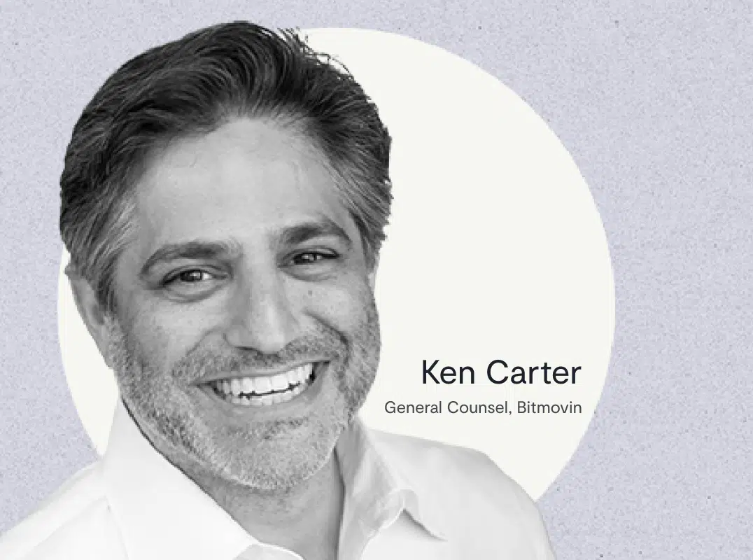 Ken Carter, GC at Bitmovin, creator of the world's first universal NDA