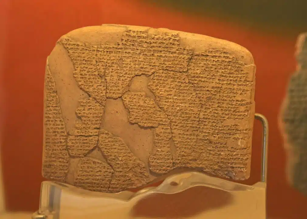 Peace treaty from ancient egypt