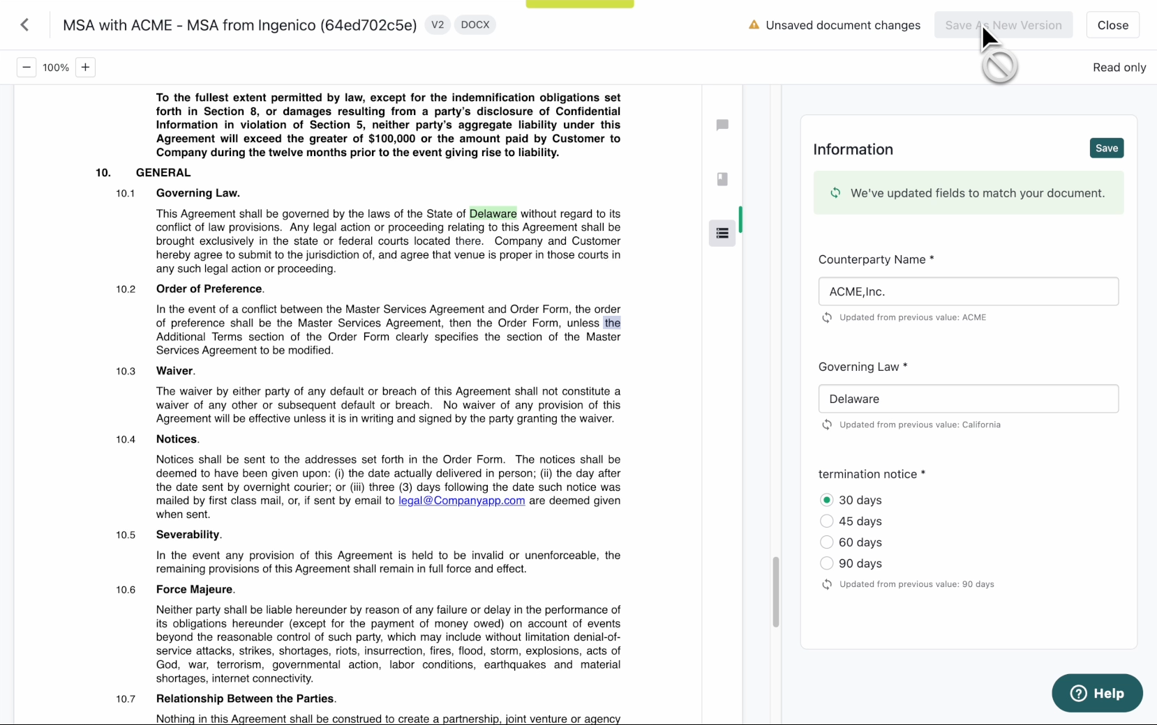 gif of version control acceptance in product