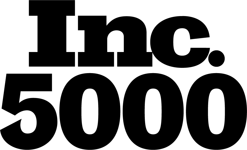 Black text logo reading Inc. 5000 on a light background, representing the Inc. 5000 list of fastest-growing private companies.